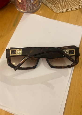 Kahverengi Transparan Kadın Gözlüğü - Görsel 3