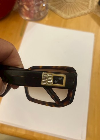 Kahverengi Transparan Kadın Gözlüğü - Görsel 2