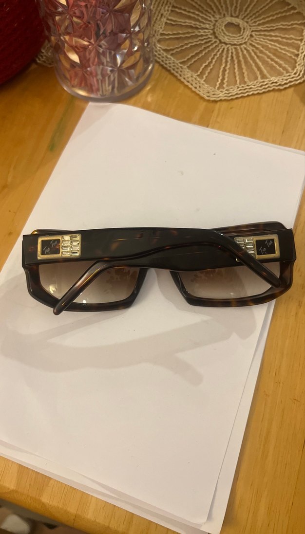 Kahverengi Transparan Kadın Gözlüğü - Görsel 3