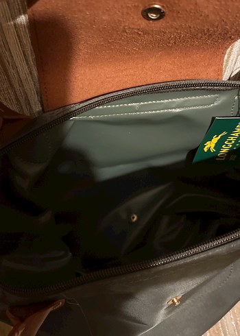 Kahverengi Saplı Minimalist Kadın Çanta - Görsel 4