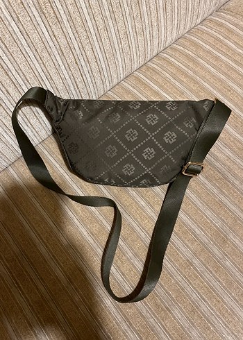 Fossil Kahverengi Yılan Desenli Bel Çantası - Görsel 4