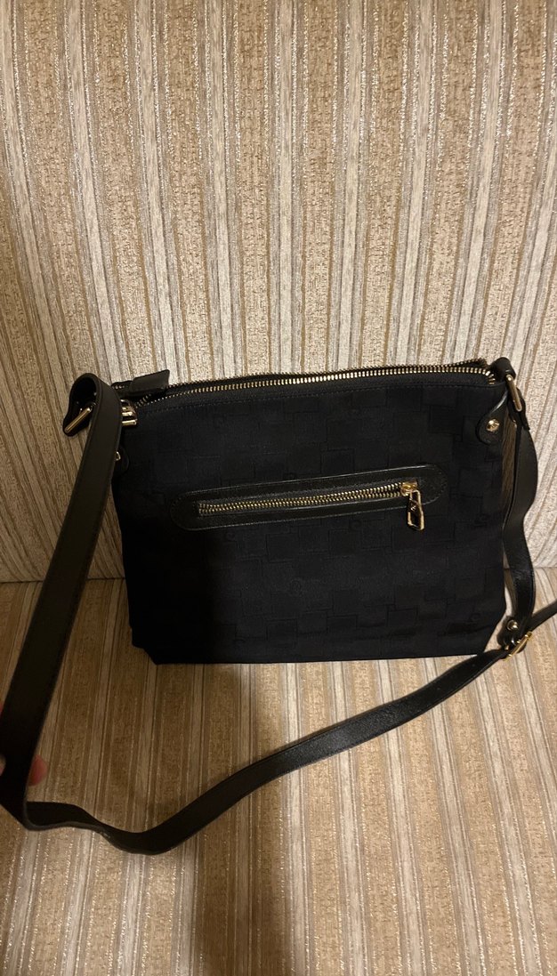 Siyah Deri Tokalı Kadın Çanta - Görsel 3