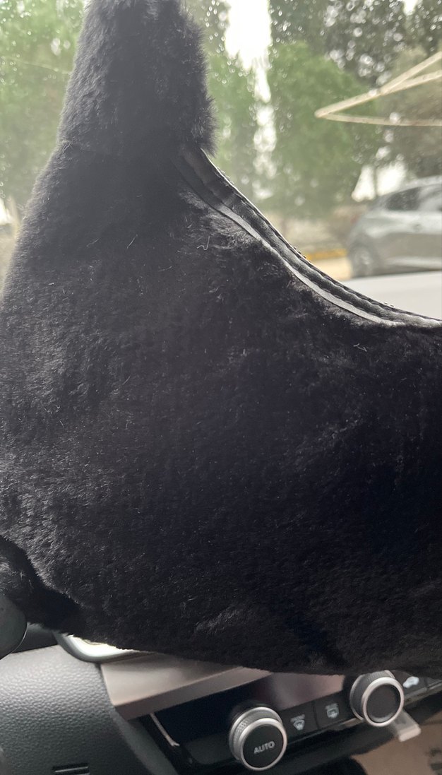 Siyah Kürklü çanta - Görsel 2