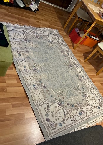 Gri Bohem Tarzı Desenli Halı - Görsel 3