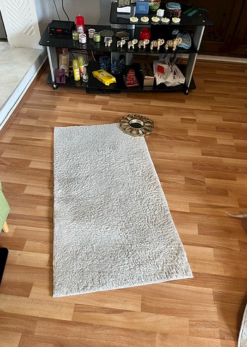 Bohem Gri Beyaz Halı - Görsel 3