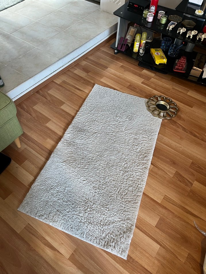 Bohem Gri Beyaz Halı - Görsel 2