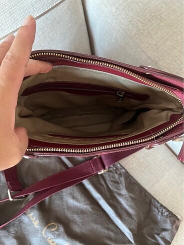 Beden bordo Renk Çanta pierre cardin marka