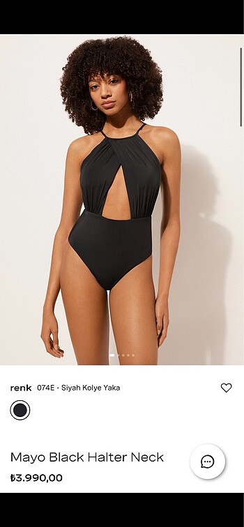 Calzedonia Siyah Mayo