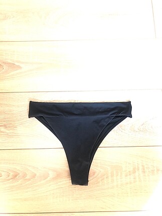 Oysho siyah yüksek bel S beden bikini altı
