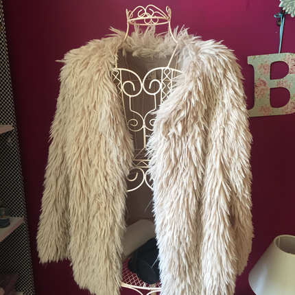 H&M peluş kürk