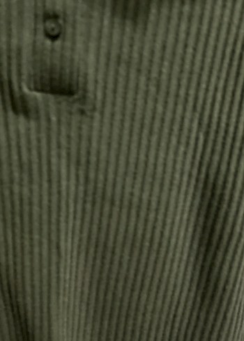 Düğmeli Koyu Yeşil Erkek Polo Tişört - Görsel 2