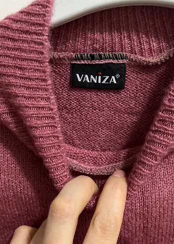 Bordo Kadın Triko Oversize Kazak - Görsel 3