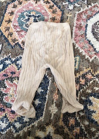 Nakışlı Bohem Tarzı Örgü Kız Taytı - Görsel 3