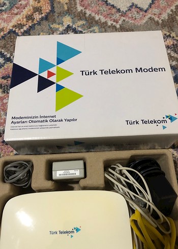 Türk Telekom Beyaz Modem Seti - Görsel 2
