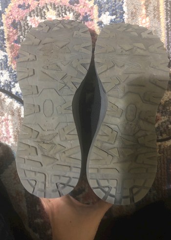 Siyah Yılan Desenli Bağcıklı erkek Spor Ayakkabı - Görsel 5