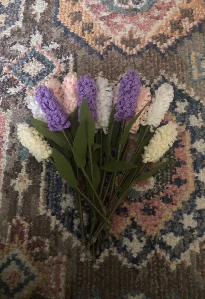 Bohem Tarzı Örgü Çiçek Broş Seti - Görsel 2