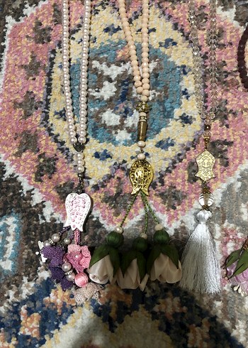 Bohem Tarzda Pastel Renkli Tesbihler - Görsel 2