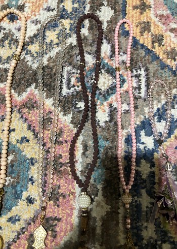 Bohem Tarzda Pastel Renkli Tesbihler - Görsel 5