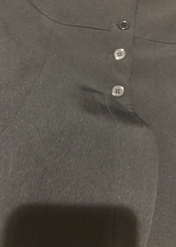 36 Beden siyah Renk Düğmeli Siyah Kadın Blazer Ceket