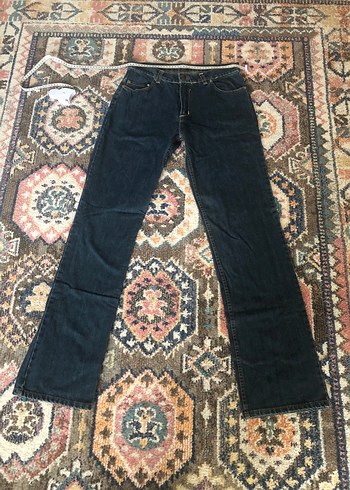 Lacoste Koyu Lacivert Denim Jean