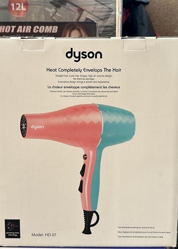 Dyson HD07 Pastel Pembe Saç Kurutma Makinesi