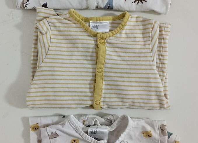 H&M üçlü tulum seti
