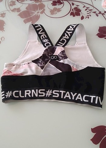 Sokak Stili Siyah Mini Spor Sütyeni - Görsel 2