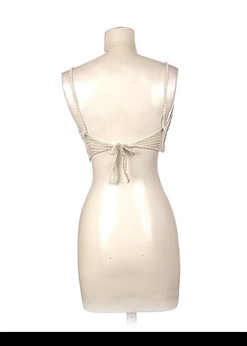 Bej Bohem Midi Bralet - Görsel 3