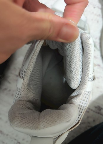 Beyaz Bağcıklı Kadın Spor Ayakkabı - Görsel 5