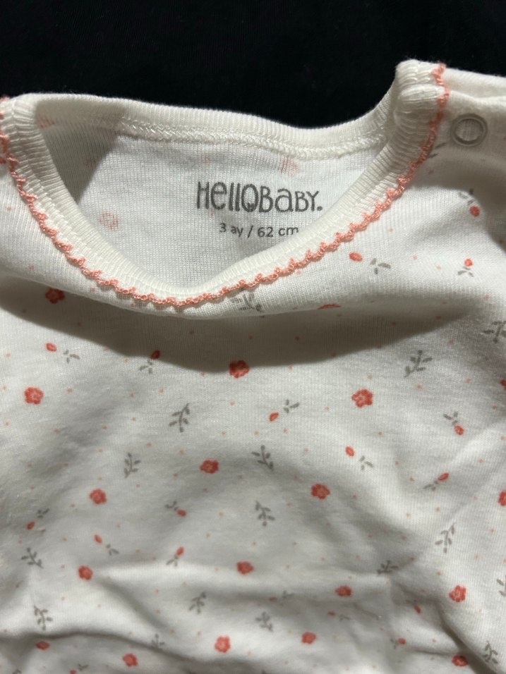 Uzun Kollu Bebek Body - Görsel 2