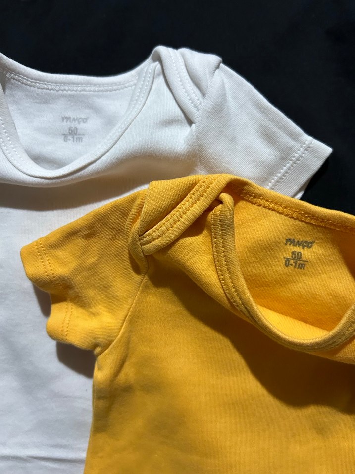 Unisex 3 lü kısa kollu zıbın - Görsel 2