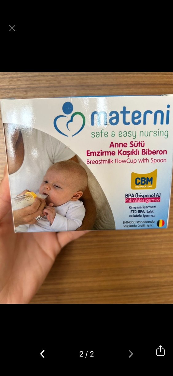 Kaşık biberon - Görsel 2