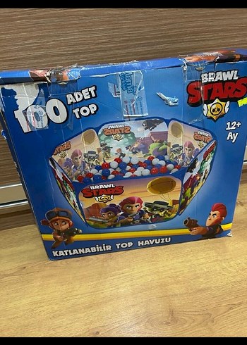 Katlanabilir Brawl Stars Top Havuzu 100 Parça