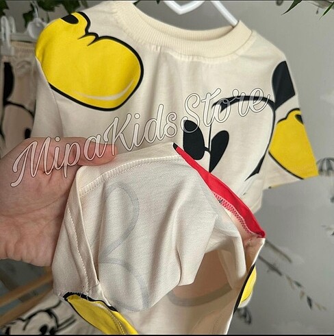 Zara Mickey mouse takım