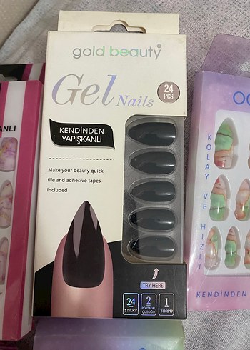 Çeşitli takma tırnak sıfır - Görsel 6