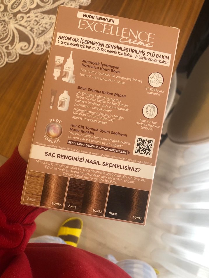 L'Oréal Paris Excellence Saç Boyası 7U Doğal Kumral - Görsel 3