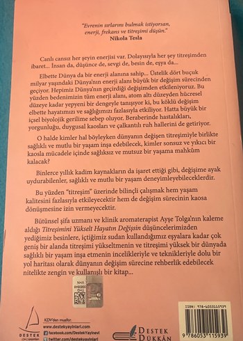 Titreşimini Yükselt Hayatın Değişsin - Ayşe Tolga - Görsel 2