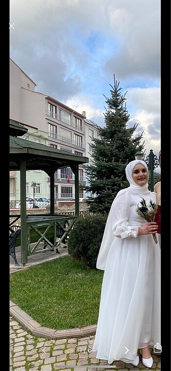 Kevser Bahadır karolin nikah elbisesi