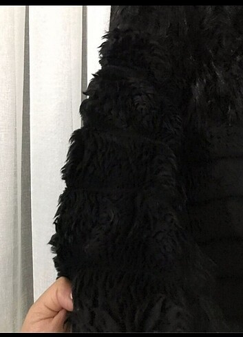 Diğer Siyah peluş mont