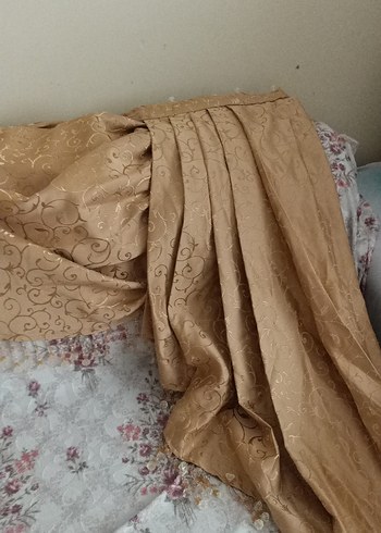 desenli kahverengi boncuklu farbela - Görsel 4