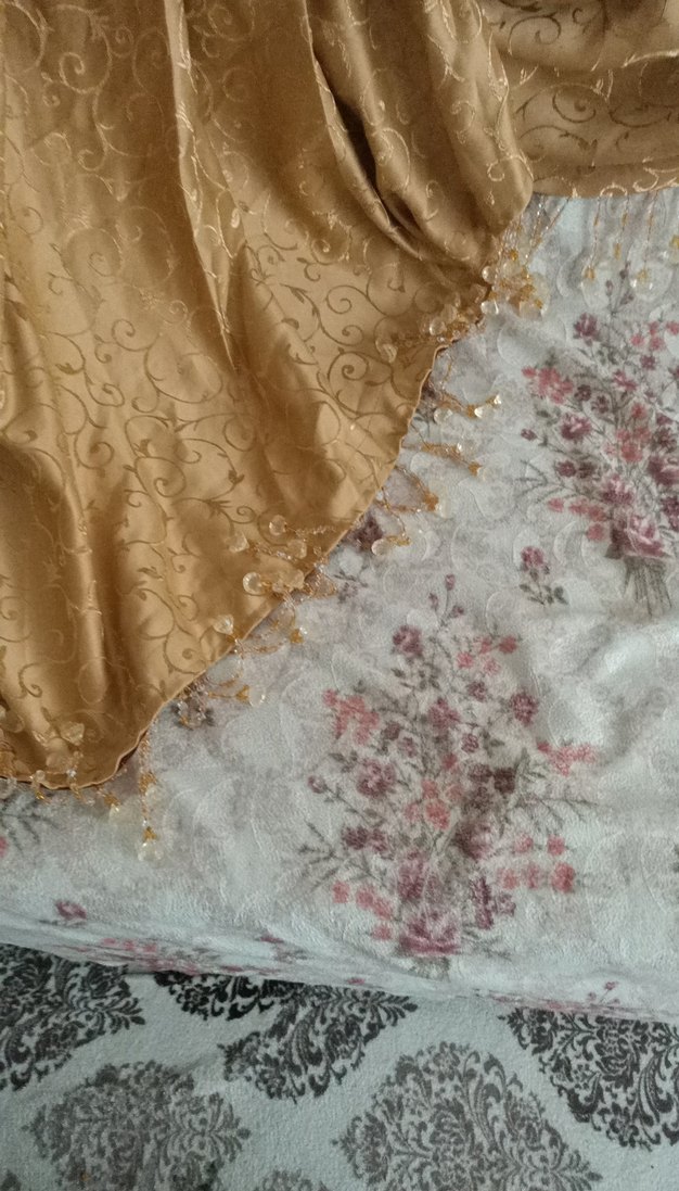 desenli kahverengi boncuklu farbela - Görsel 2