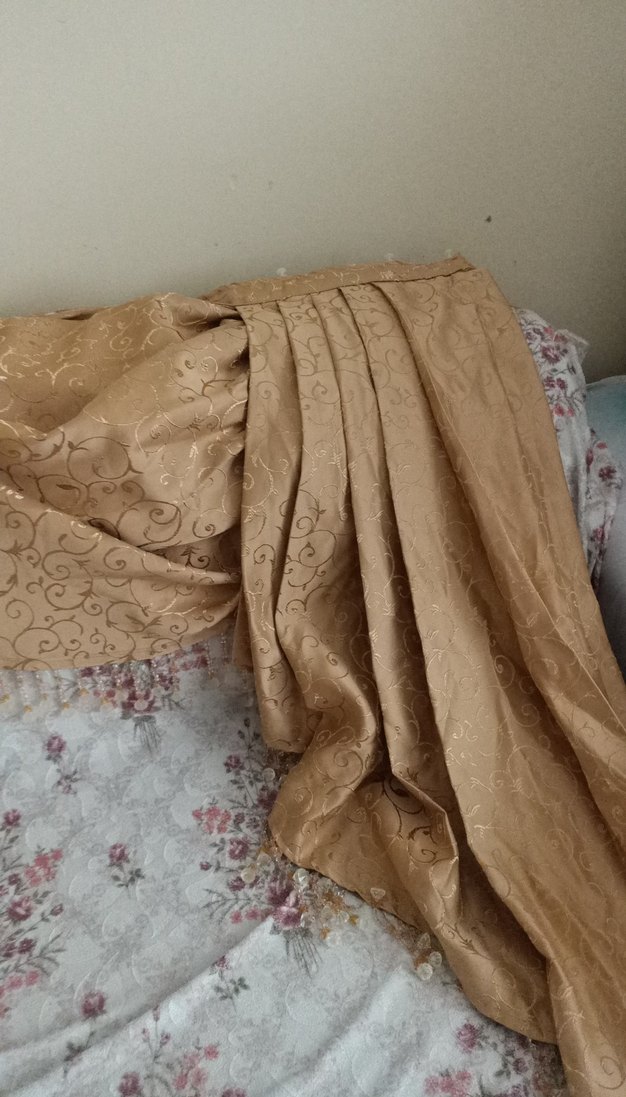 desenli kahverengi boncuklu farbela - Görsel 4