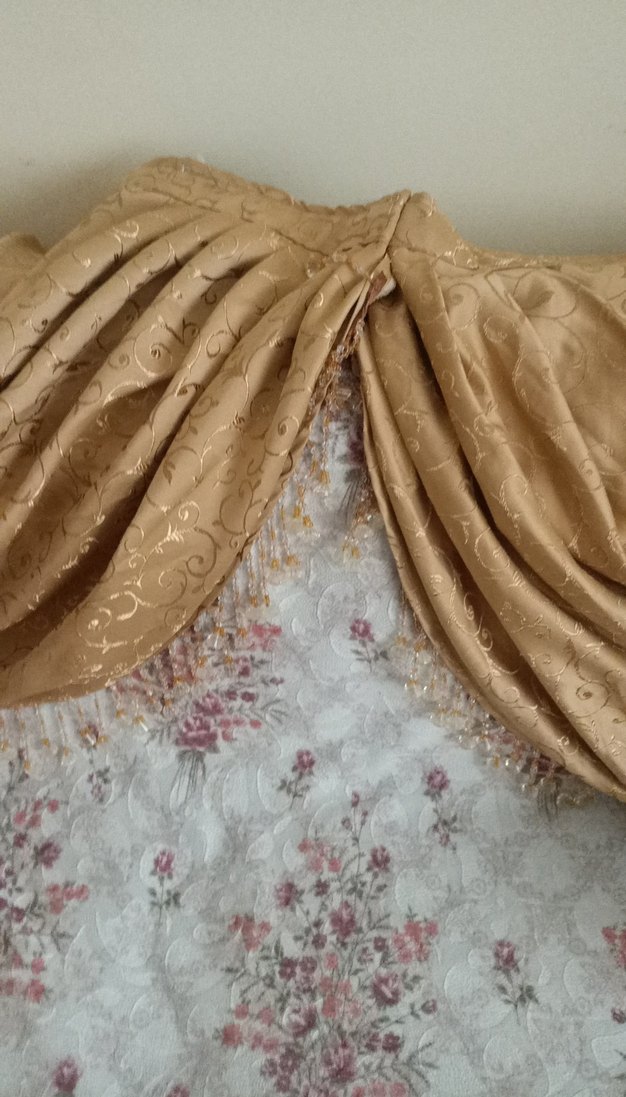 desenli kahverengi boncuklu farbela - Görsel 3