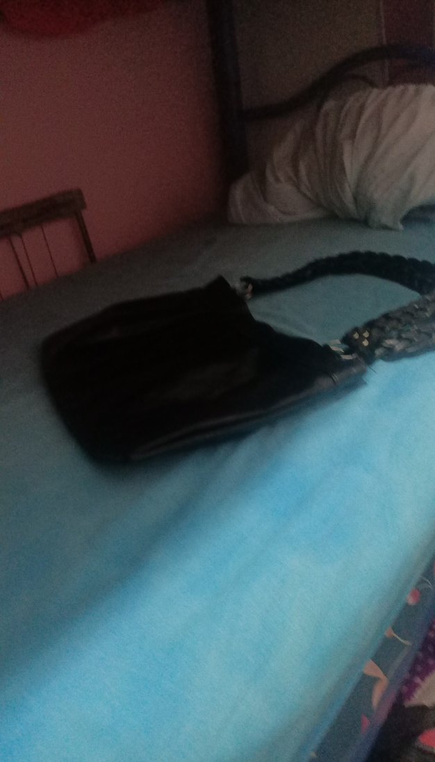 Siyah Deri çanta - Görsel 3