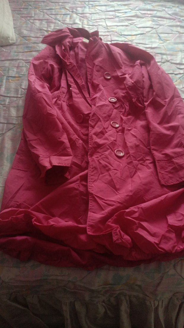 Pembe kız çocuk yağmurluk - Görsel 3