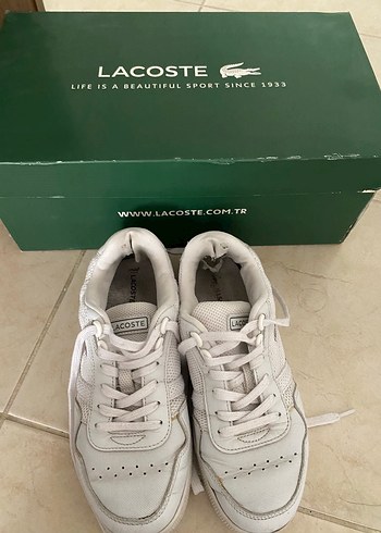 Lacoste Lacoste Beyaz Bağcıklı Spor Ayakkabı