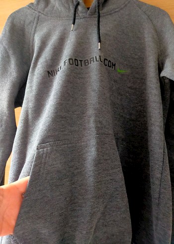 Nike Nike Gri Kapüşonlu unisex Sweatshirt