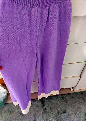Diğer lila triko Kadın Pantolon