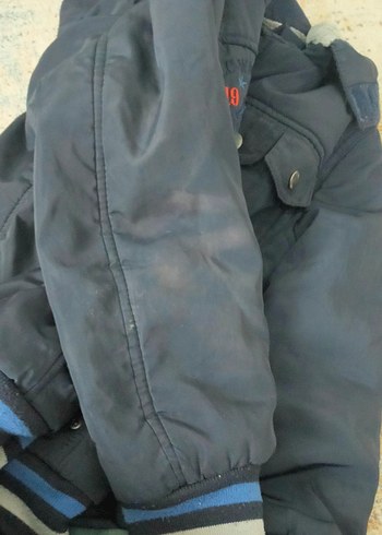 Gri Fermuarlı Erkek Çocuk Ceketi - Görsel 7