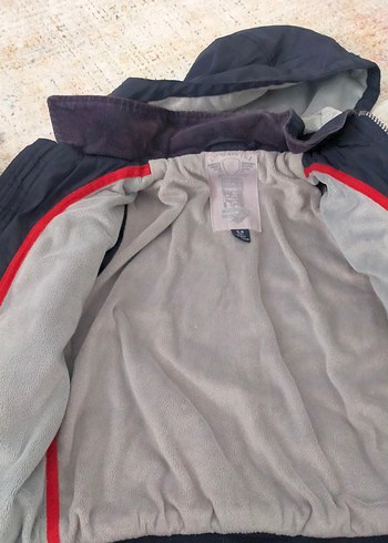 Gri Fermuarlı Erkek Çocuk Ceketi - Görsel 3